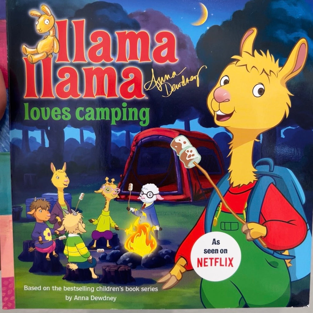 Lama Lama Loves Camping by Anna Dewdney