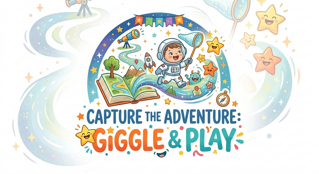 Capture the Adventure: Giggle & Play Monthly Subscription Box Age 18m-2yrs